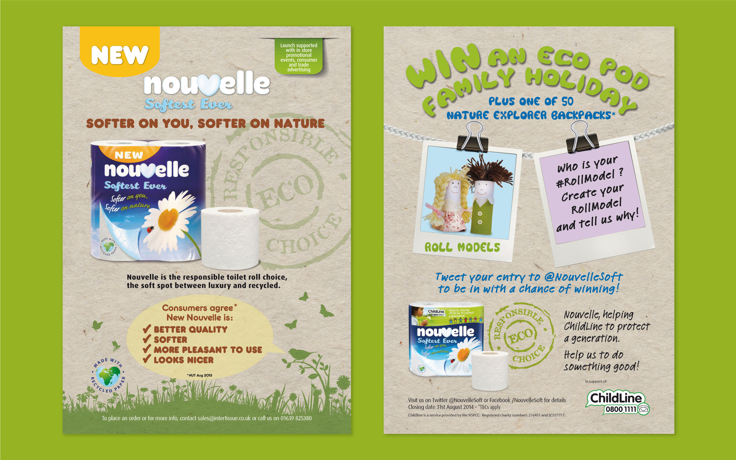 stampa annunci nouvelle carta igienica