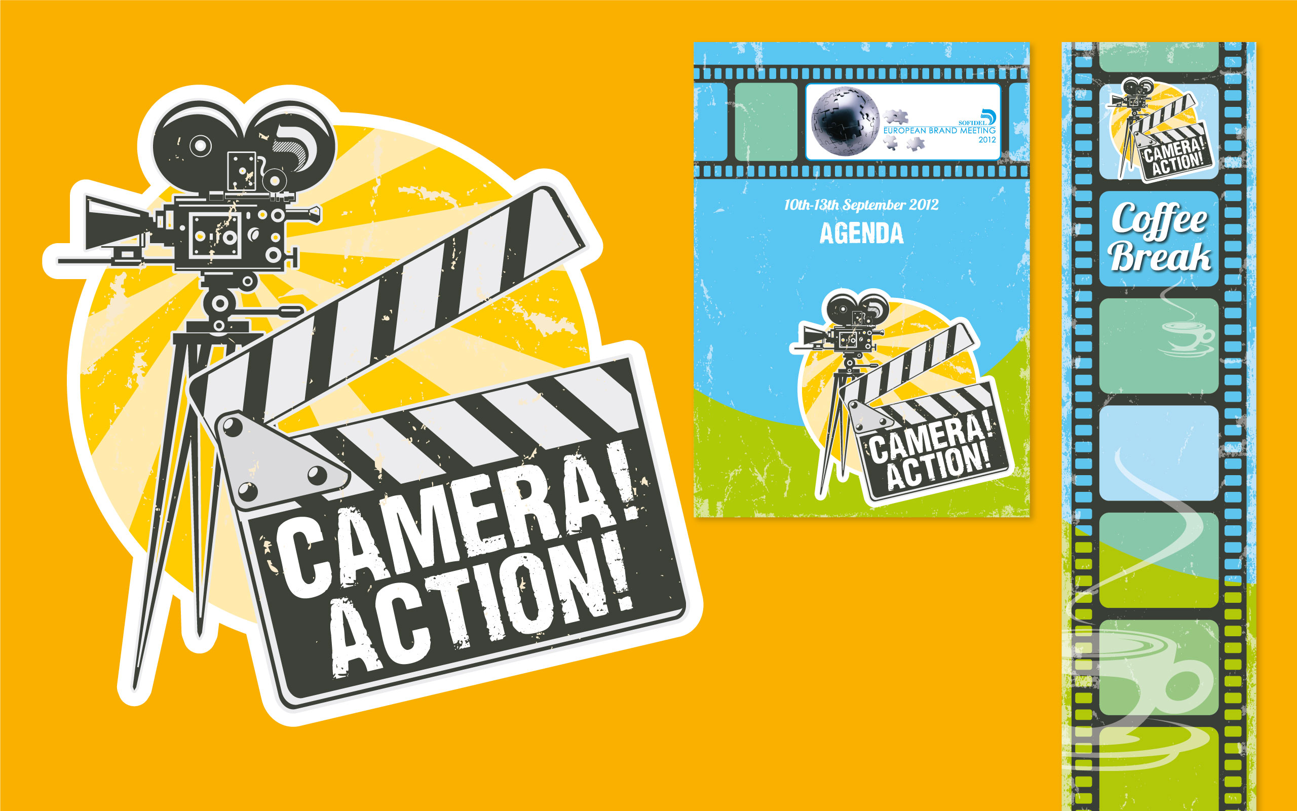 Eventi logo folder european brand meeting sofidel