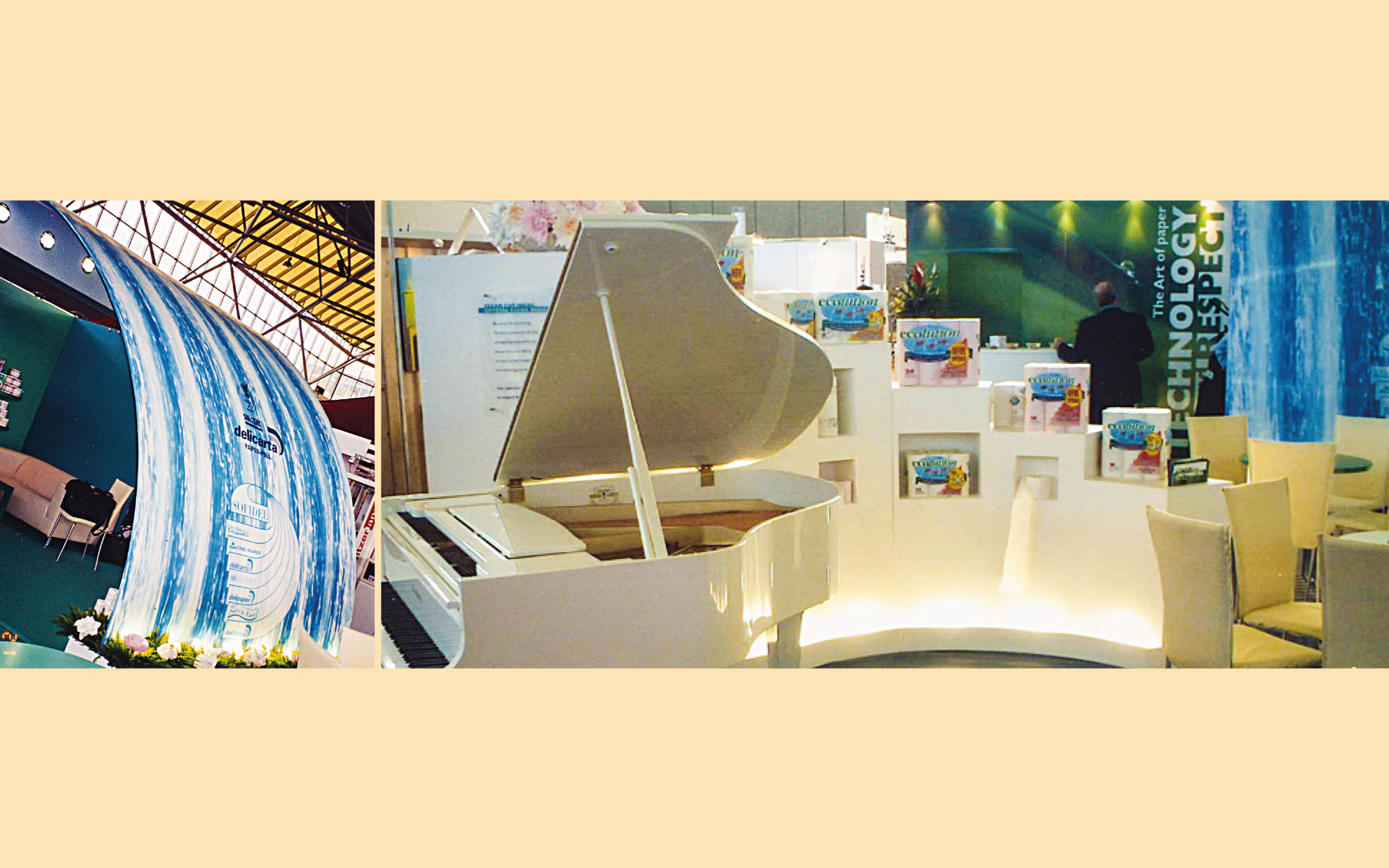 Eventi delicarta stand fiera PLMA amsterdam