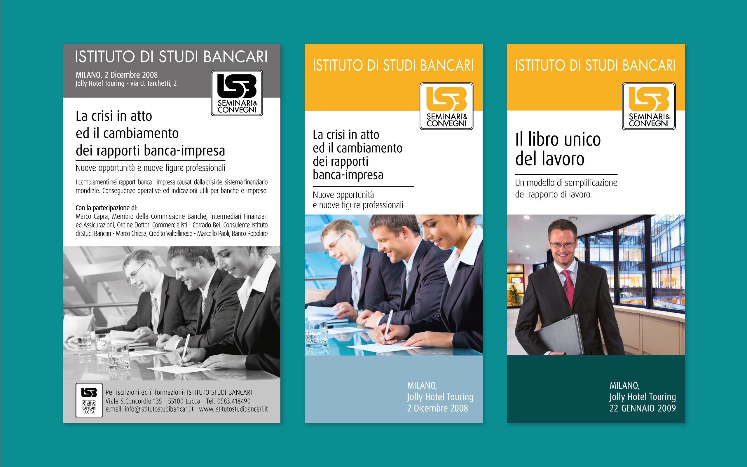 Stampa annuncio folder ibs convention